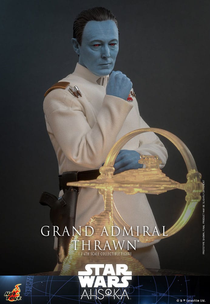 Star Wars: Ahsoka Action Figure 1/6 Grand Admiral Thrawn 32cm - Action Figures - Hot Toys - Hobby Figures UK