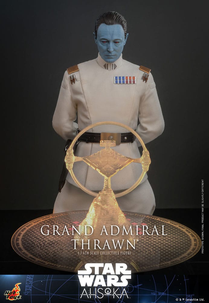 Star Wars: Ahsoka Action Figure 1/6 Grand Admiral Thrawn 32cm - Action Figures - Hot Toys - Hobby Figures UK