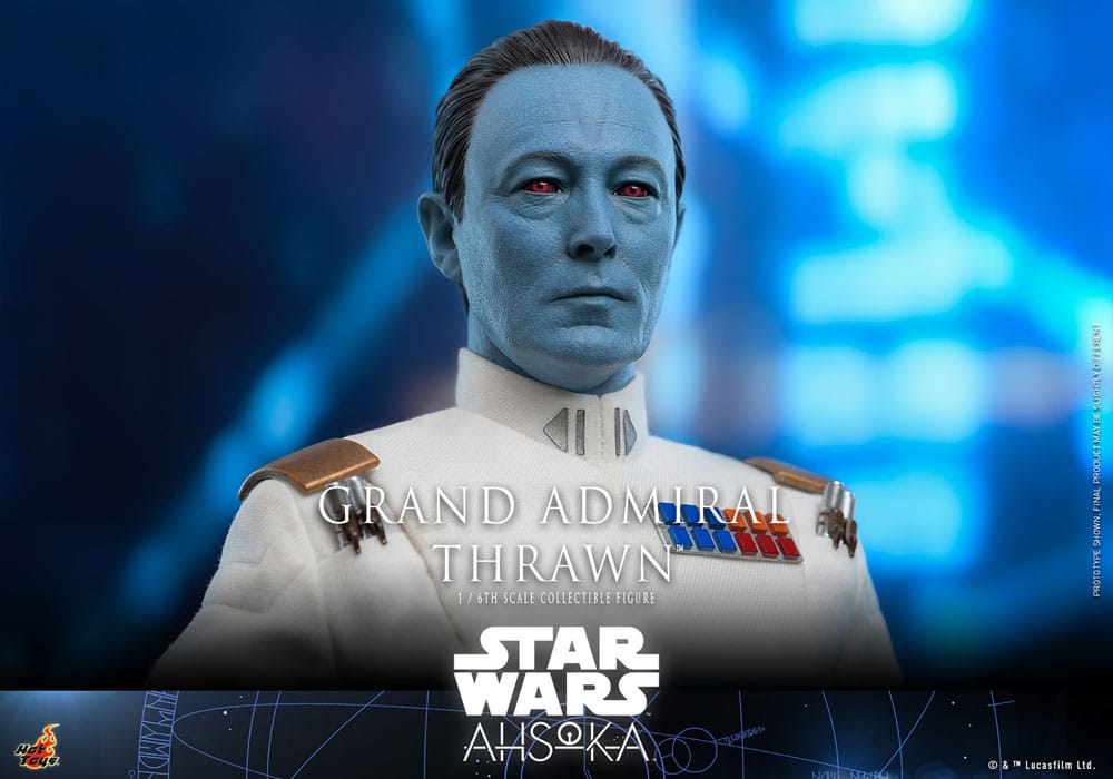 Star Wars: Ahsoka Action Figure 1/6 Grand Admiral Thrawn 32cm - Action Figures - Hot Toys - Hobby Figures UK