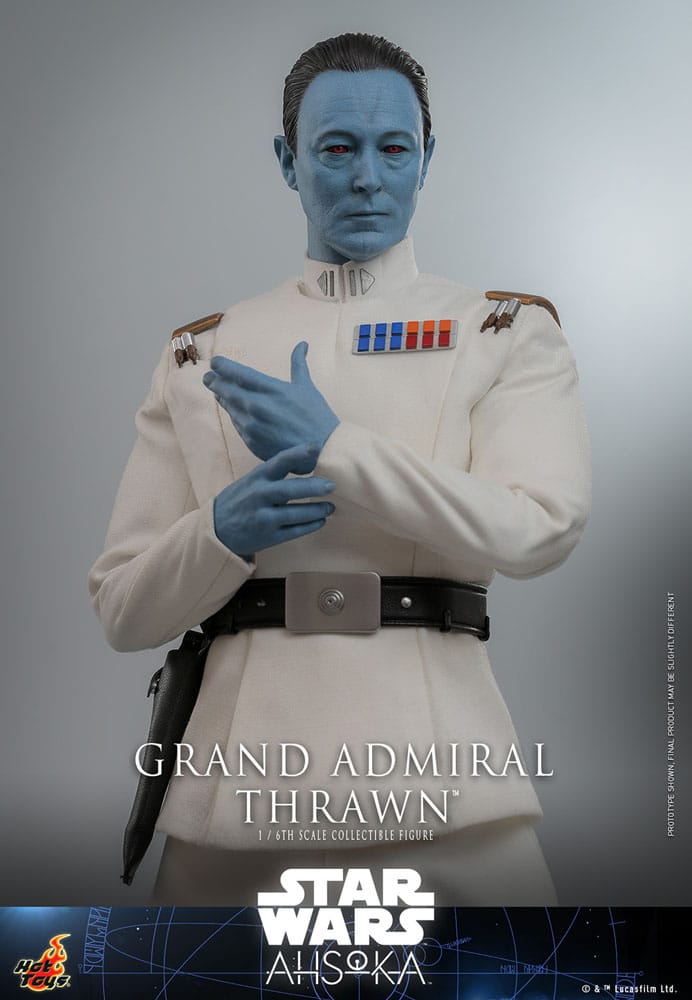 Star Wars: Ahsoka Action Figure 1/6 Grand Admiral Thrawn 32cm - Action Figures - Hot Toys - Hobby Figures UK