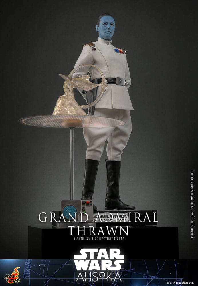 Star Wars: Ahsoka Action Figure 1/6 Grand Admiral Thrawn 32cm - Action Figures - Hot Toys - Hobby Figures UK