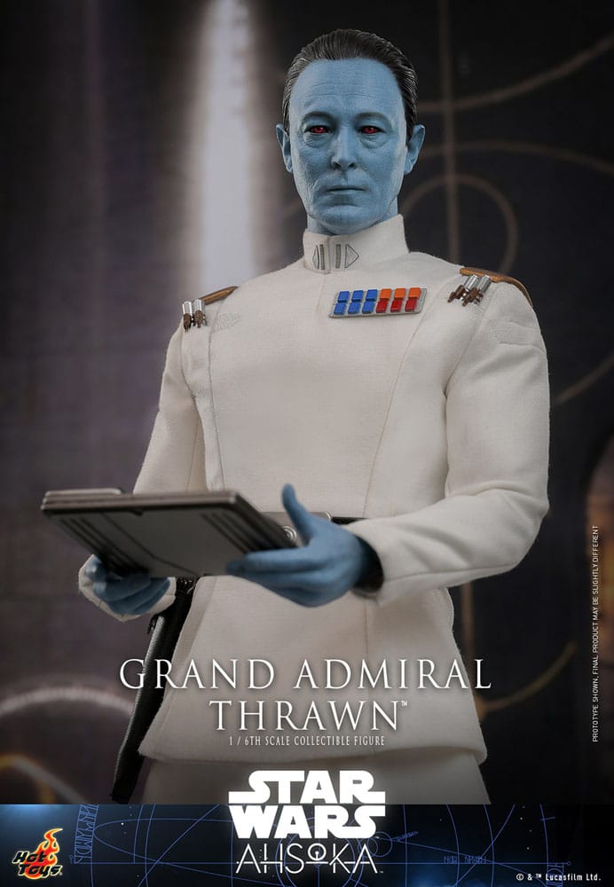 Star Wars: Ahsoka Action Figure 1/6 Grand Admiral Thrawn 32cm - Action Figures - Hot Toys - Hobby Figures UK