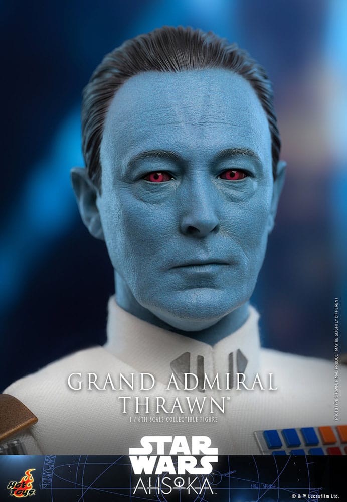 Star Wars: Ahsoka Action Figure 1/6 Grand Admiral Thrawn 32cm - Action Figures - Hot Toys - Hobby Figures UK