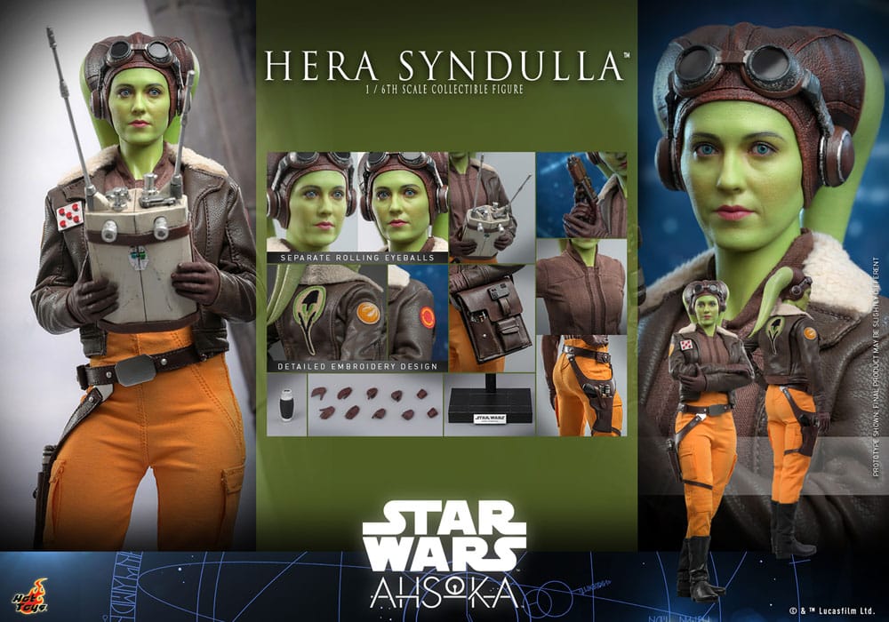 Star Wars: Ahsoka Action Figure 1/6 Hera Syndulla 28cm - Action Figures - Hot Toys - Hobby Figures UK