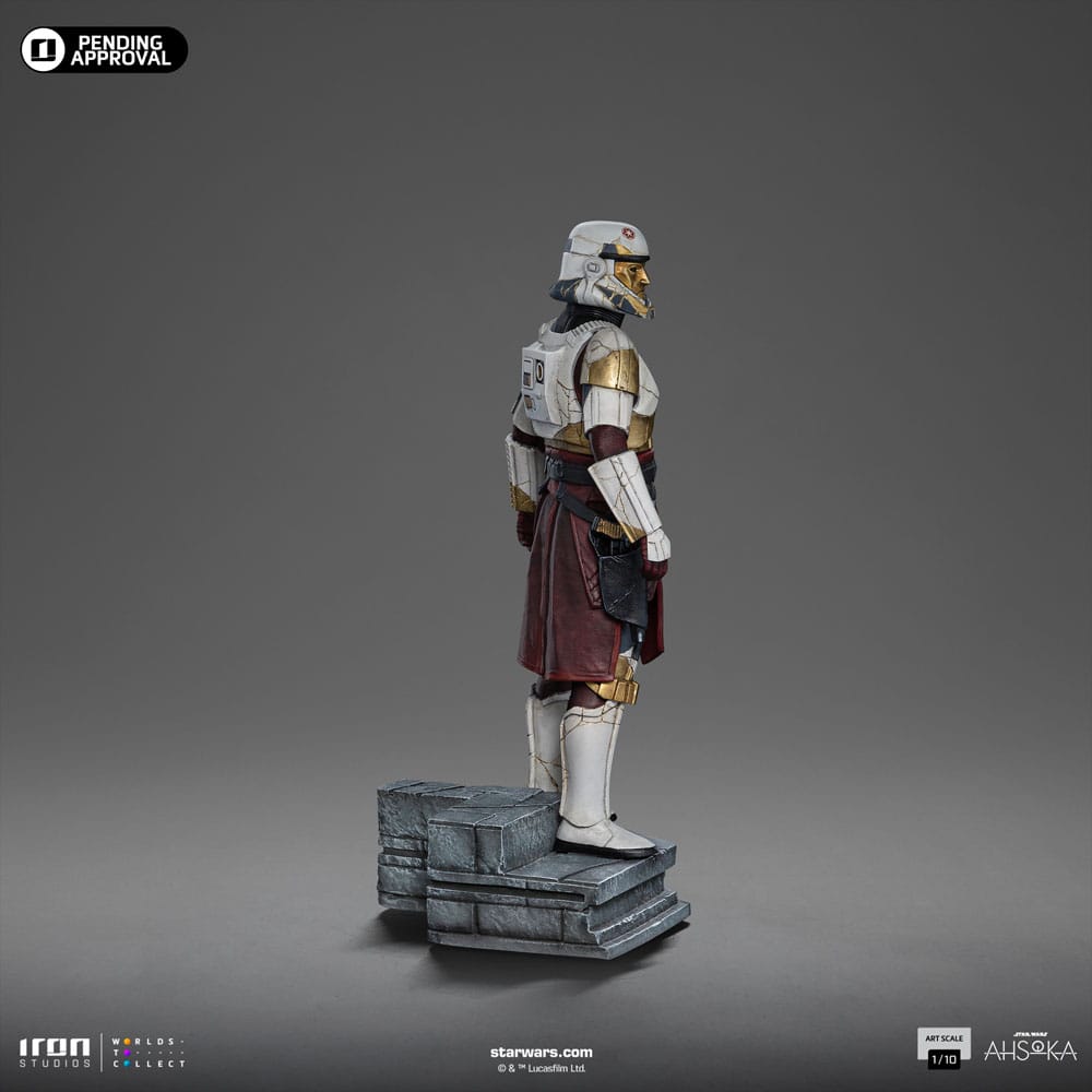 Star Wars Ahsoka Art Scale Statue 1/10 Captain Enoch 22cm - Scale Statue - Iron Studios - Hobby Figures UK