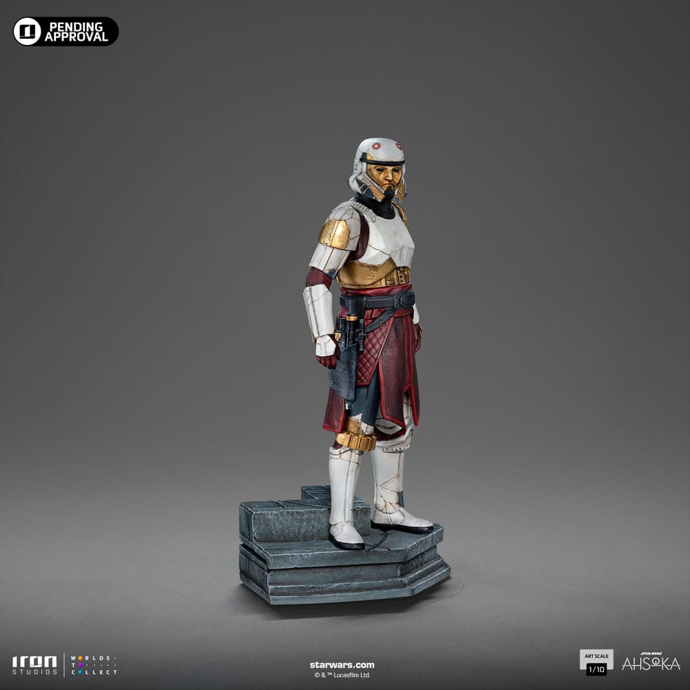 Star Wars Ahsoka Art Scale Statue 1/10 Captain Enoch 22cm - Scale Statue - Iron Studios - Hobby Figures UK