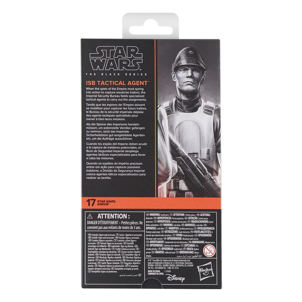Star Wars: Andor Black Series Action Figure ISB Tactical Agent 15cm - Action Figures - Hasbro - Hobby Figures UK