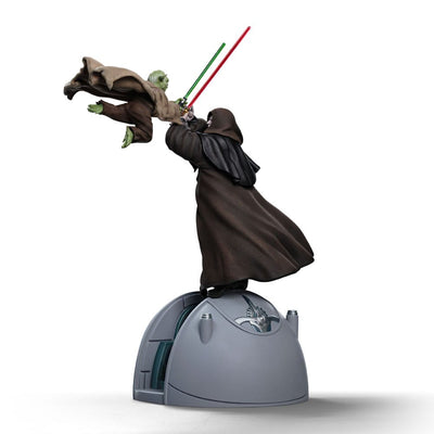 Star Wars Deluxe Art Scale Statue 1/10 Yoda vs Emperor Palpatine (CCXP Exclusive 2024) 31cm