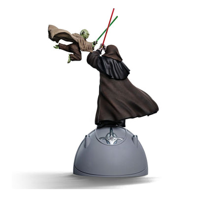 Star Wars Deluxe Art Scale Statue 1/10 Yoda vs Emperor Palpatine (CCXP Exclusive 2024) 31cm