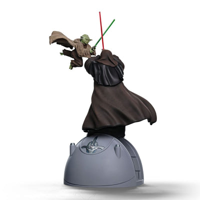 Star Wars Deluxe Art Scale Statue 1/10 Yoda vs Emperor Palpatine (CCXP Exclusive 2024) 31cm