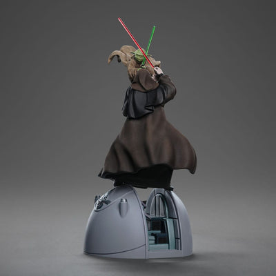 Star Wars Deluxe Art Scale Statue 1/10 Yoda vs Emperor Palpatine (CCXP Exclusive 2024) 31cm