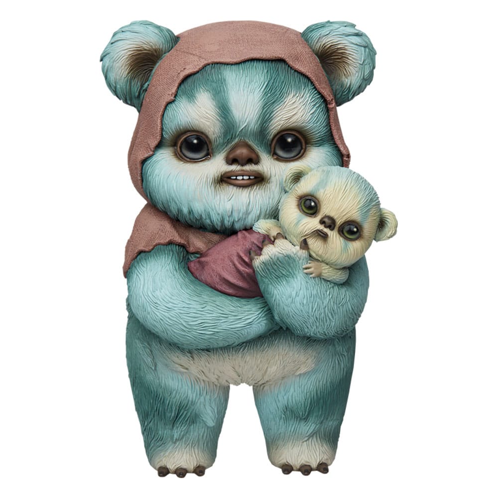 Star Wars Designer Statue Ewok by Mab Graves 18cm - Scale Statue - Sideshow Collectibles - Hobby Figures UK