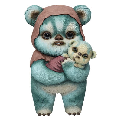 Star Wars Designer Statue Ewok by Mab Graves 18cm - Scale Statue - Sideshow Collectibles - Hobby Figures UK