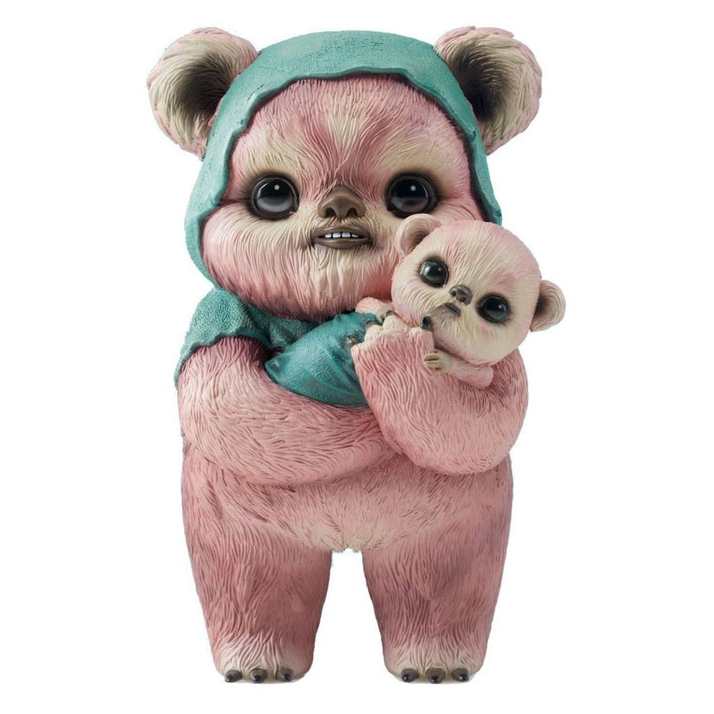 Star Wars Designer Statue Ewok by Mab Graves Pink Variant 18cm