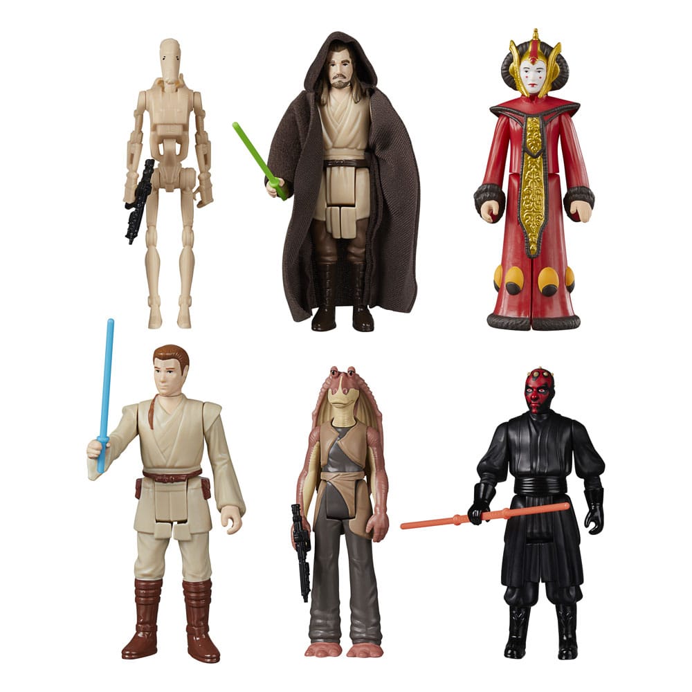 Star Wars Episode I Retro Collection Action Figures The Phantom Menace Multipack 10cm - Action Figures - Hasbro - Hobby Figures UK