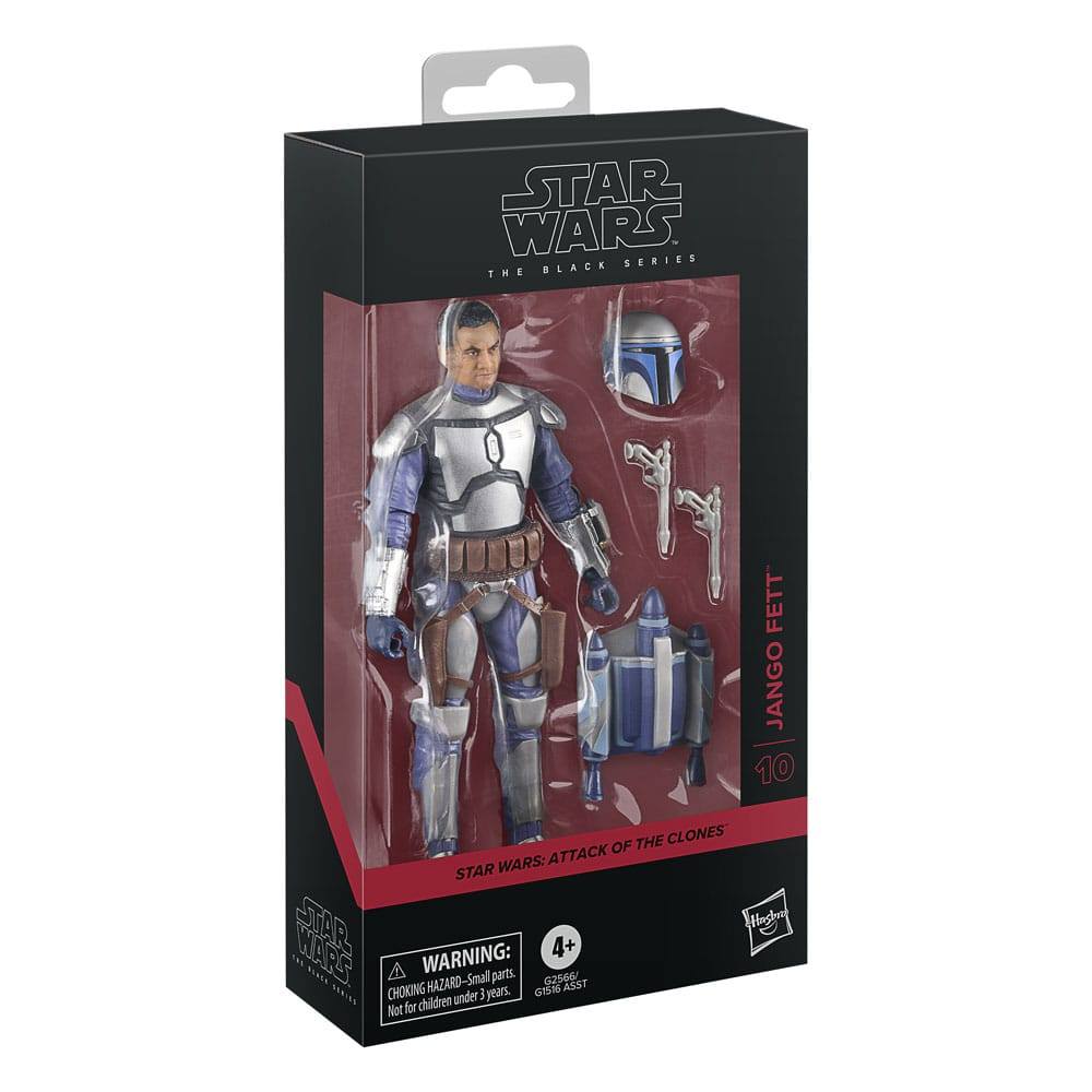 Star Wars Episode II Black Series Action Figure Jango Fett 15cm - Action Figures - Hasbro - Hobby Figures UK