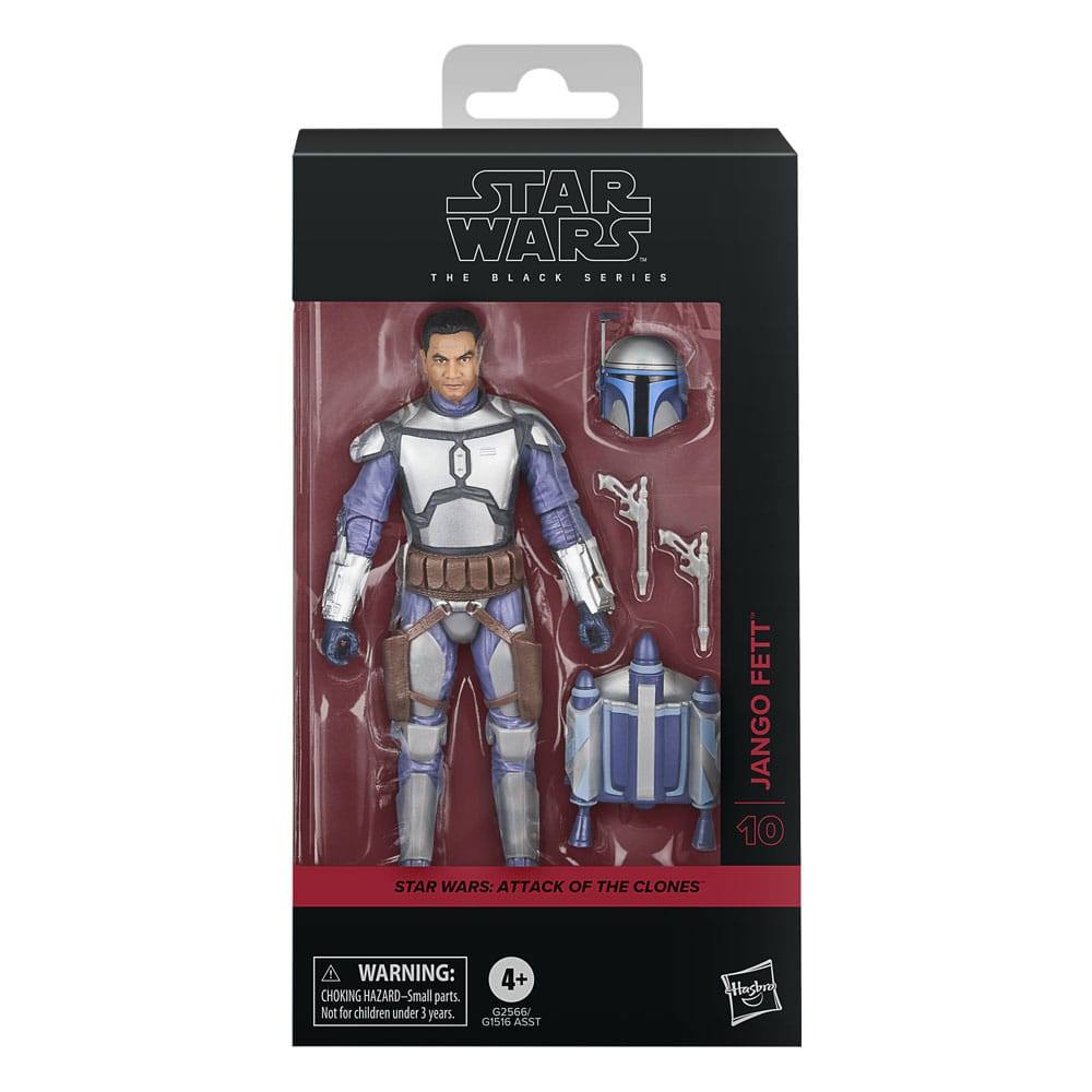 Star Wars Episode II Black Series Action Figure Jango Fett 15cm - Action Figures - Hasbro - Hobby Figures UK