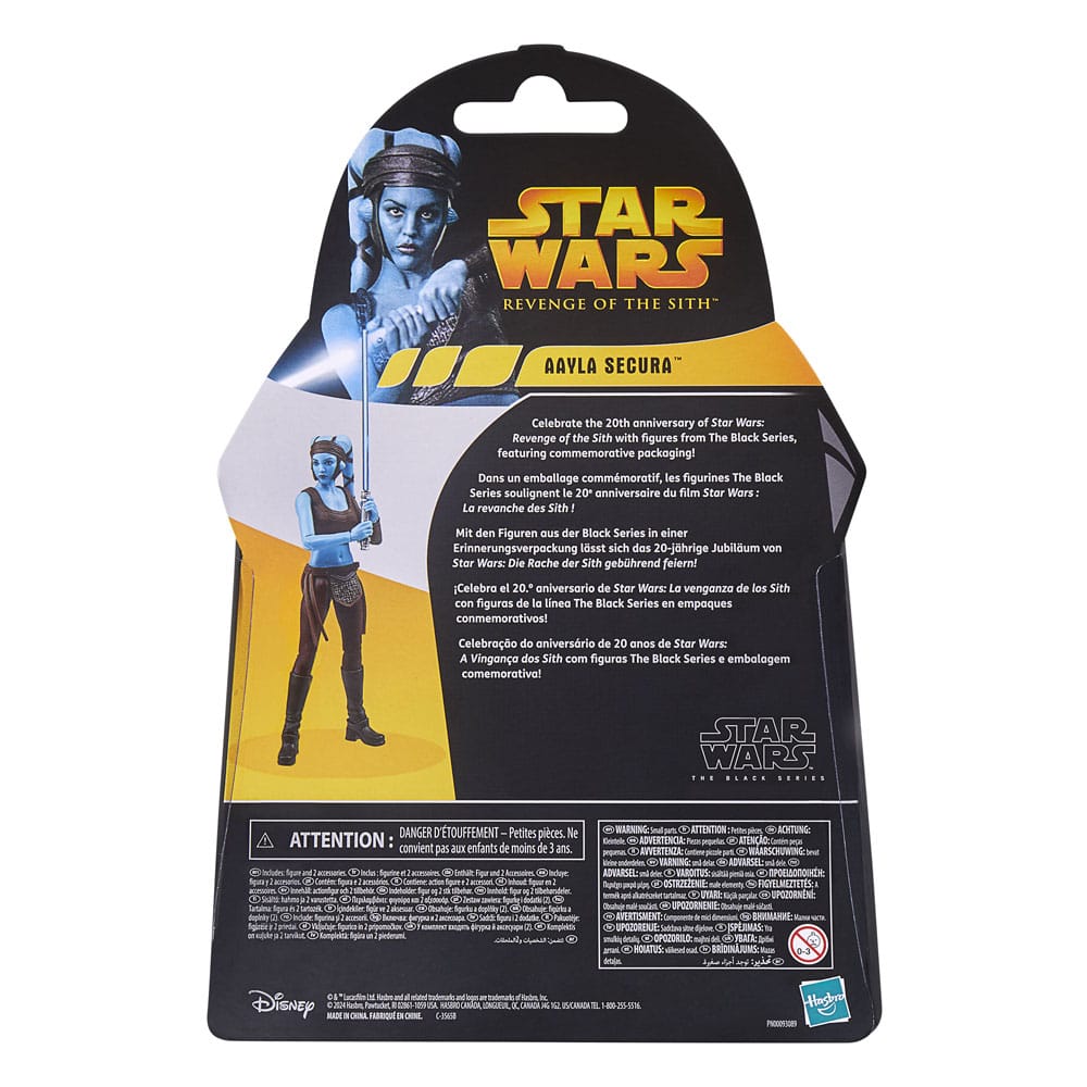Star Wars Episode III Black Series Action Figure 20th Anniversary Aayla Secura 15cm - Action Figures - Hasbro - Hobby Figures UK