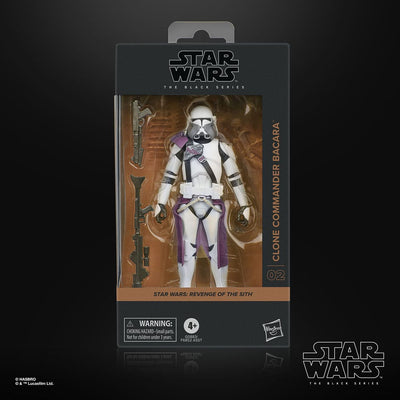 Star Wars Episode III Black Series Action Figure Commander Bacara 15cm - Action Figures - Hasbro - Hobby Figures UK