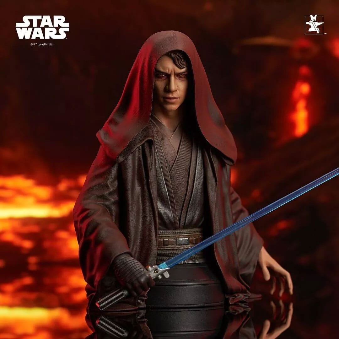 Star Wars Episode III Bust 1/6 Dark Anakin Skywalker 2022 Premier Guild Membership Gift 15cm - Scale Statue - Gentle Giant - Hobby Figures UK