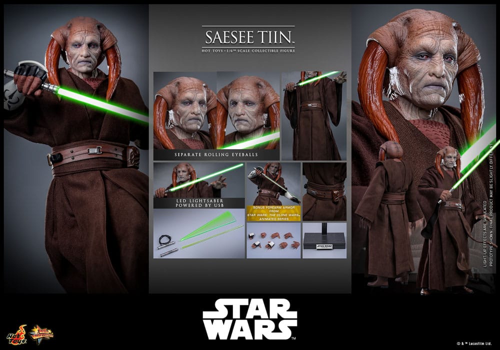 Star Wars: Episode III - Revenge of the Sith Movie Masterpiece Action Figure 1/6 Saesee Tiin 31cm - Action Figures - Hot Toys - Hobby Figures UK