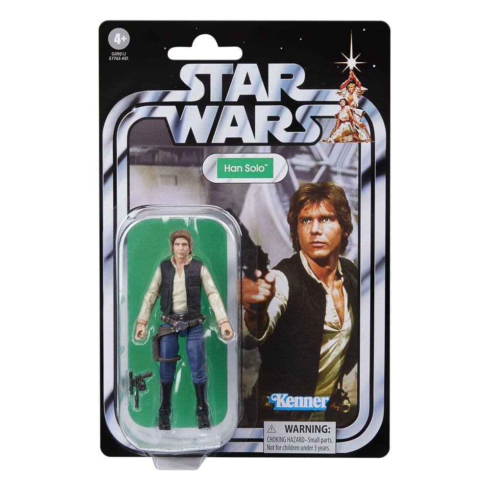 Star Wars Episode IV Vintage Collection Action Figure Han Solo 10cm - Action Figures - Hasbro - Hobby Figures UK