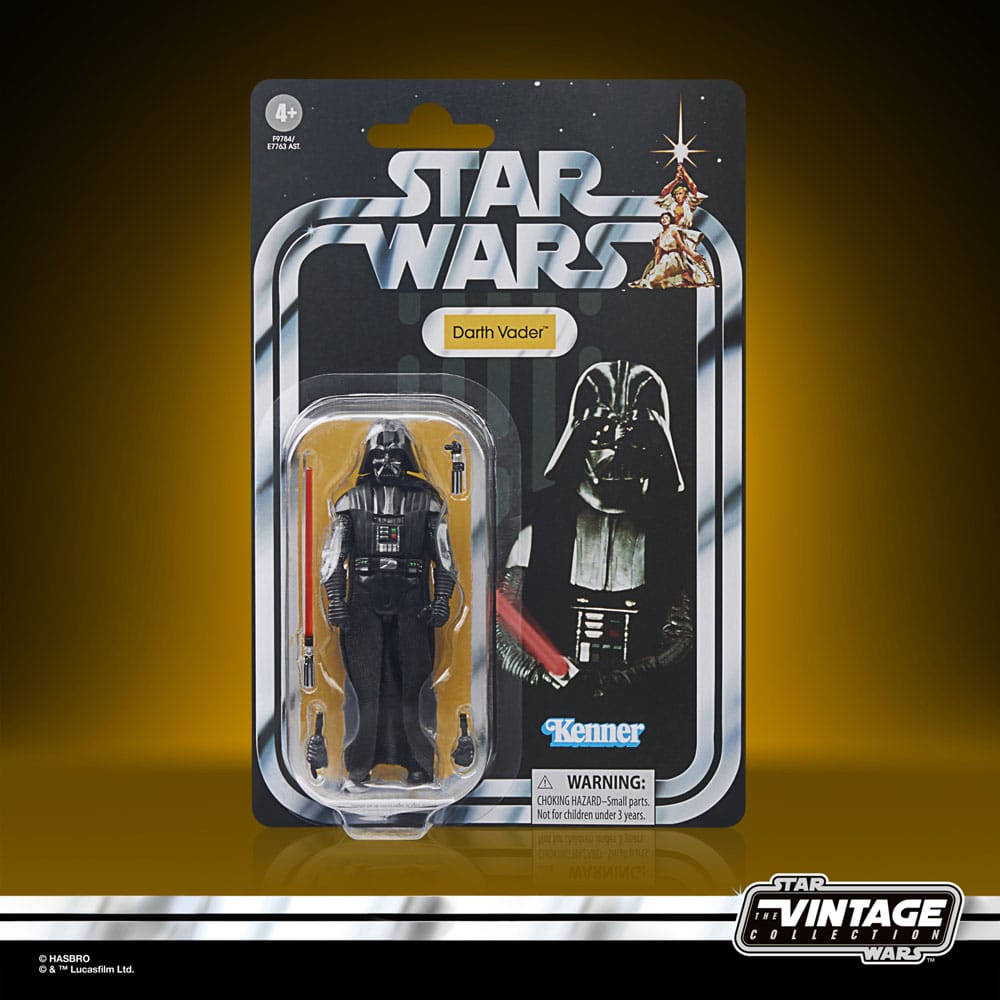 Star Wars: Episode IV Vintage Collection Action Figure Darth Vader 10cm - Action Figures - Hasbro - Hobby Figures UK