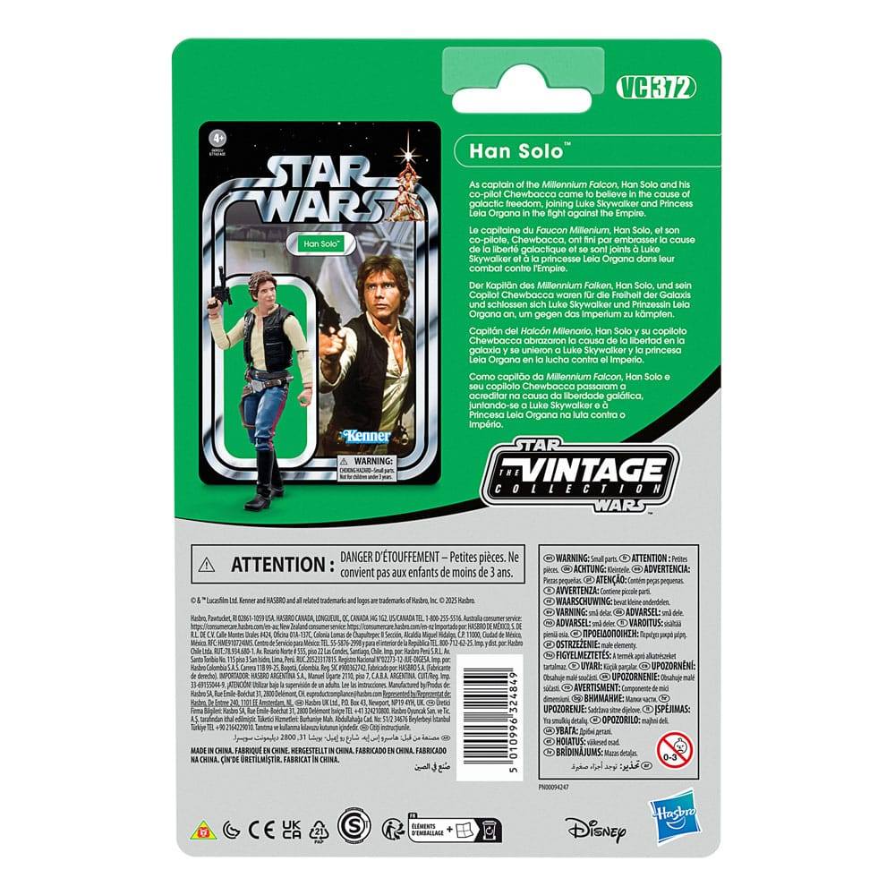 Star Wars Episode IV Vintage Collection Action Figure Han Solo 10cm - Action Figures - Hasbro - Hobby Figures UK