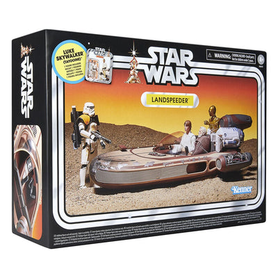 Star Wars Episode IV Vintage Collection Vehicle with Figure Landspeeder & Luke Skywalker (Tatooine) - Action Figures - Hasbro - Hobby Figures UK
