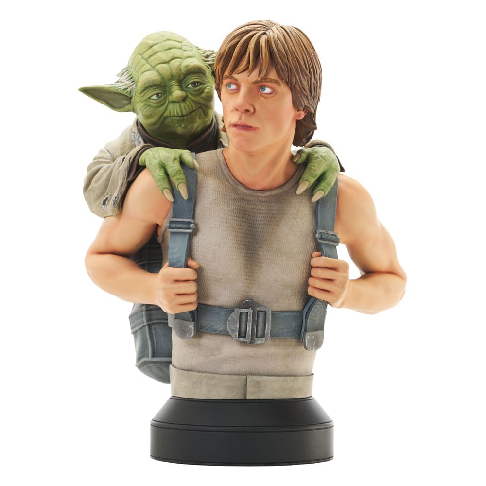 Star Wars Episode V Bust 1/6 Luke with Yoda 15cm - Scale Statue - Gentle Giant - Hobby Figures UK