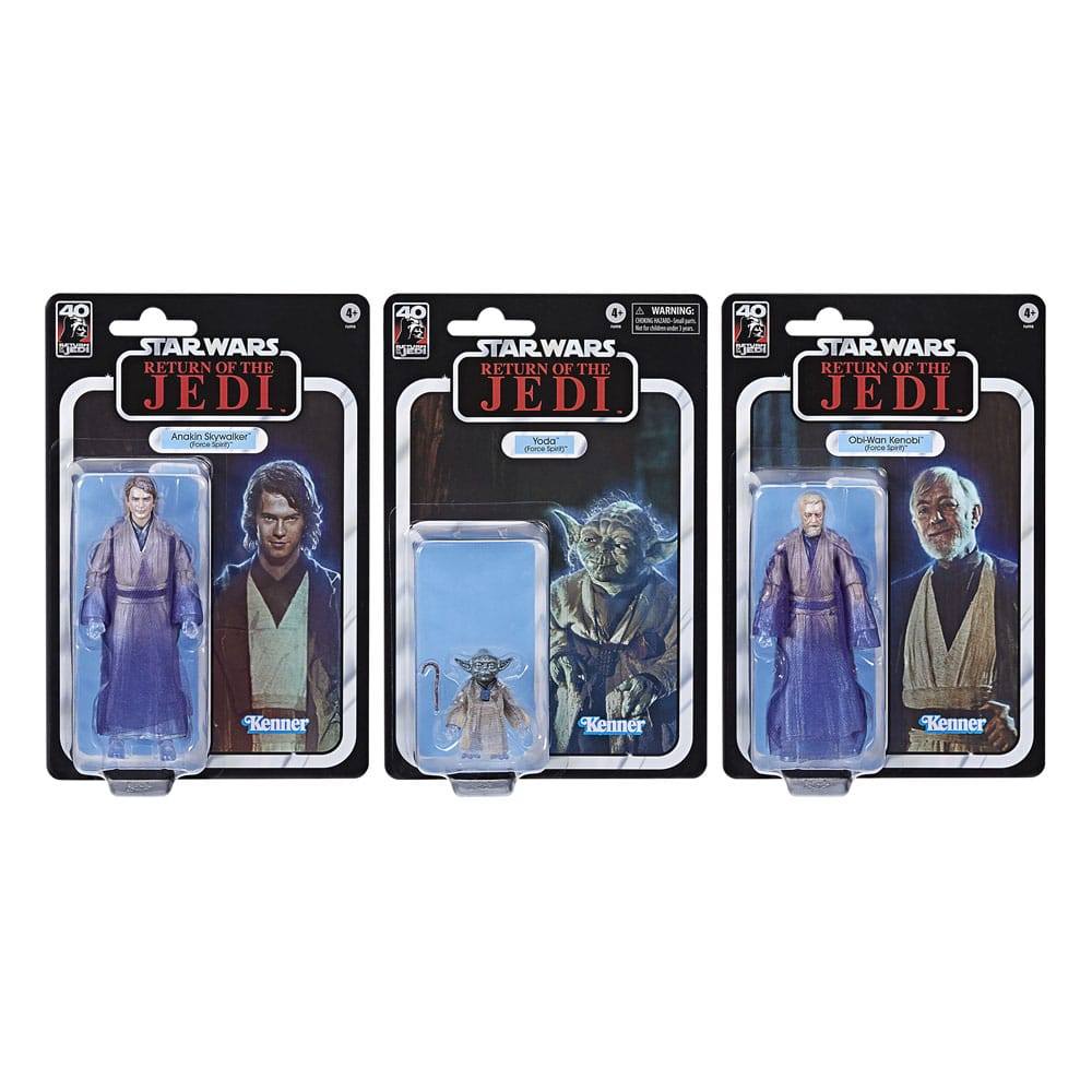 Star Wars Episode VI Black Series Action Figure 3-Pack Force Spirits 15cm - Action Figures - Hasbro - Hobby Figures UK