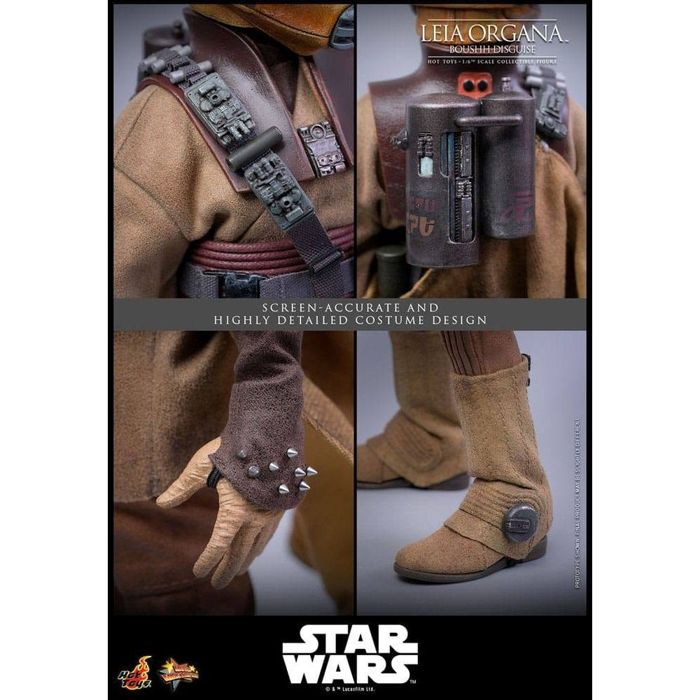 Star Wars Episode VI Movie Masterpiece Action Figure 1/6 Leia Organa (Boushh Disguise) 27cm - Action Figures - Hot Toys - Hobby Figures UK