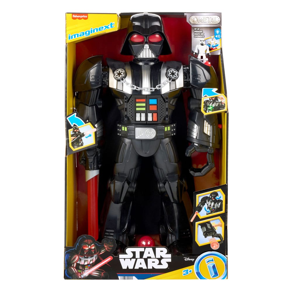 Star Wars Imaginext Electronic Figure / Playset Darth Vader Bot 68cm - Action Figures - Mattel - Hobby Figures UK