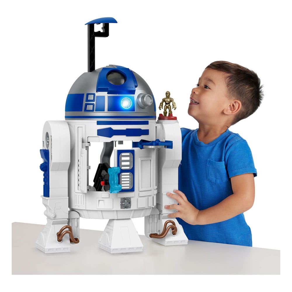 Star Wars Imaginext Electronic Figure / Playset R2-D2 44cm - Action Figures - Mattel - Hobby Figures UK