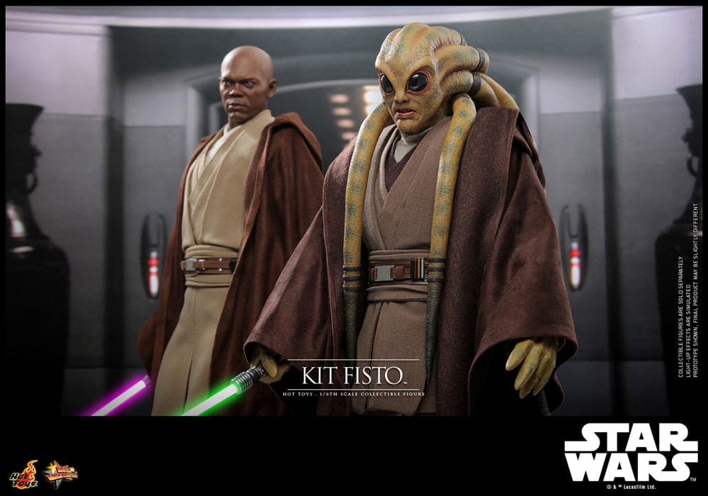 Star Wars Movie Masterpiece Action Figure 1/6 Kit Fisto 32cm - Action Figures - Hot Toys - Hobby Figures UK