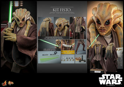 Star Wars Movie Masterpiece Action Figure 1/6 Kit Fisto 32cm - Action Figures - Hot Toys - Hobby Figures UK