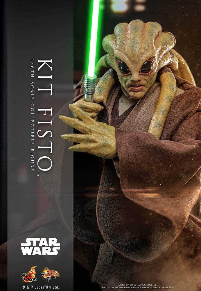 Star Wars Movie Masterpiece Action Figure 1/6 Kit Fisto 32cm - Action Figures - Hot Toys - Hobby Figures UK