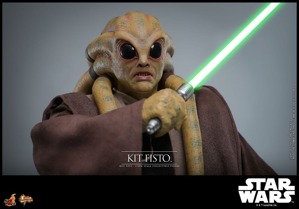 Star Wars Movie Masterpiece Action Figure 1/6 Kit Fisto 32cm - Action Figures - Hot Toys - Hobby Figures UK
