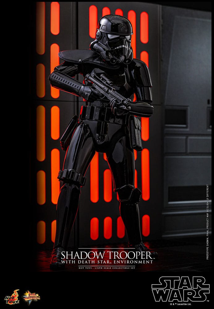 Star Wars Movie Masterpiece Action Figure 1/6 Shadow Trooper with Death Star Environment 30cm - Action Figures - Hot Toys - Hobby Figures UK