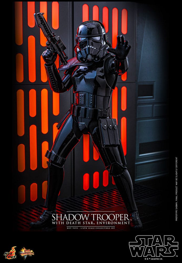 Star Wars Movie Masterpiece Action Figure 1/6 Shadow Trooper with Death Star Environment 30cm - Action Figures - Hot Toys - Hobby Figures UK