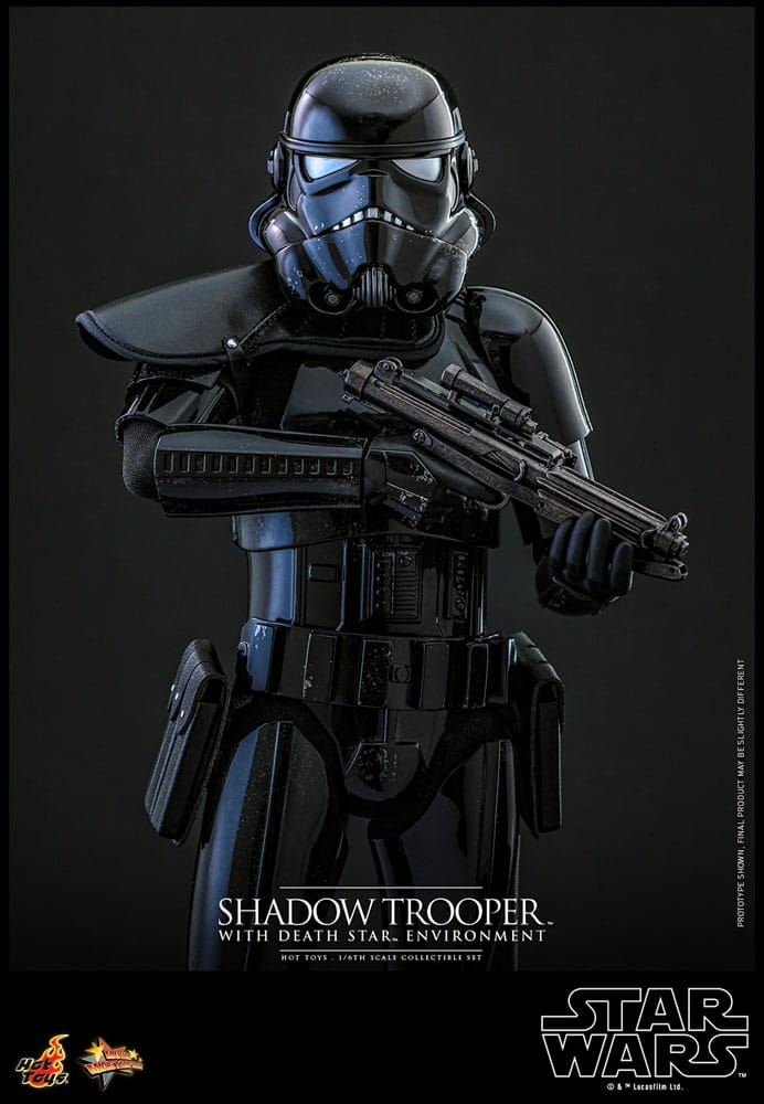 Star Wars Movie Masterpiece Action Figure 1/6 Shadow Trooper with Death Star Environment 30cm - Action Figures - Hot Toys - Hobby Figures UK