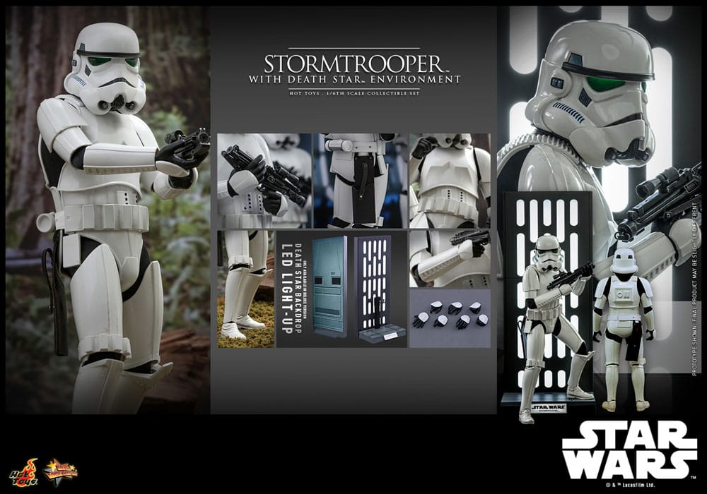 Star Wars Movie Masterpiece Action Figure 1/6 Stormtrooper with