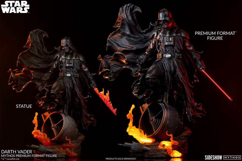 Star Wars Mythos Statue 1/4 Darth Vader 76cm - Scale Statue - Sideshow Collectibles - Hobby Figures UK