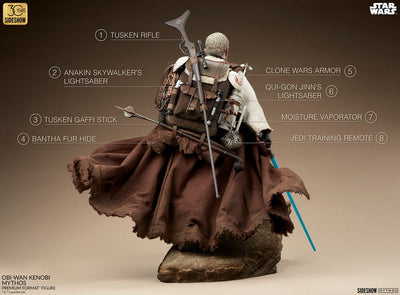 Star Wars Mythos Statue Obi-Wan Kenobi 53cm - Scale Statue - Sideshow Collectibles - Hobby Figures UK