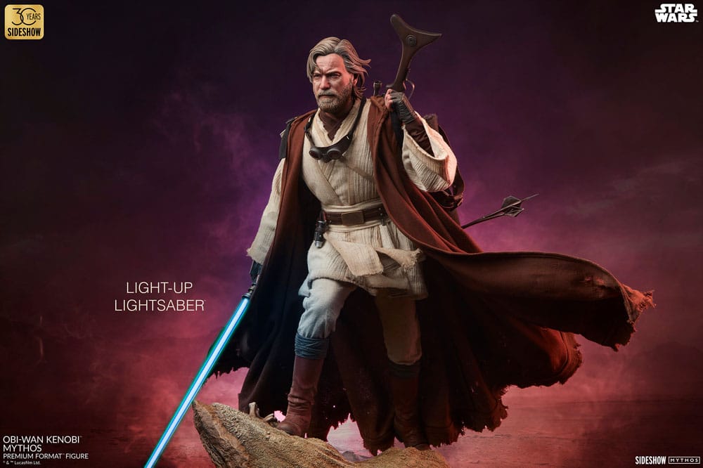 Star Wars Mythos Statue Obi-Wan Kenobi 53cm - Scale Statue - Sideshow Collectibles - Hobby Figures UK