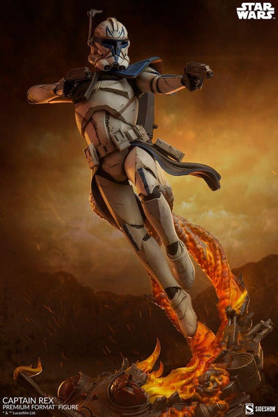 Star Wars Premium Format Figure Captain Rex 68cm - Scale Statue - Sideshow Collectibles - Hobby Figures UK