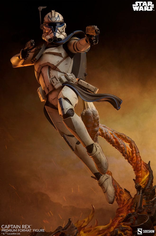 Star Wars Premium Format Figure Captain Rex 68cm - Scale Statue - Sideshow Collectibles - Hobby Figures UK