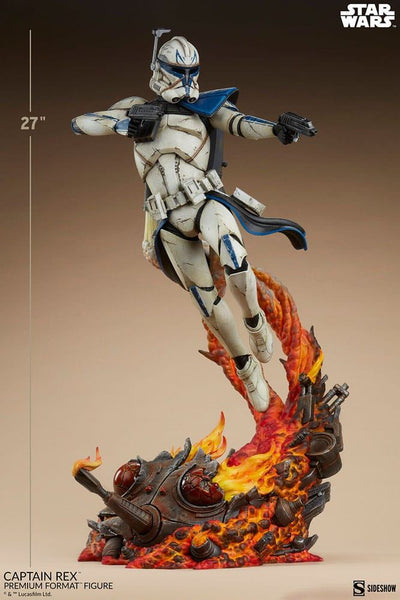 Star Wars Premium Format Figure Captain Rex 68cm - Scale Statue - Sideshow Collectibles - Hobby Figures UK
