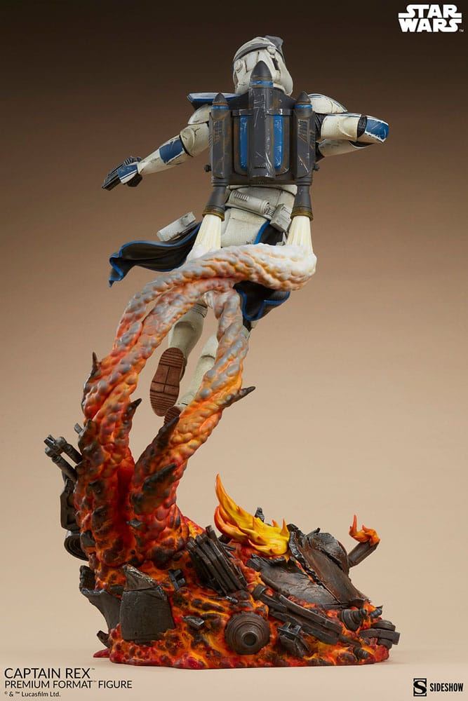 Star Wars Premium Format Figure Captain Rex 68cm - Scale Statue - Sideshow Collectibles - Hobby Figures UK