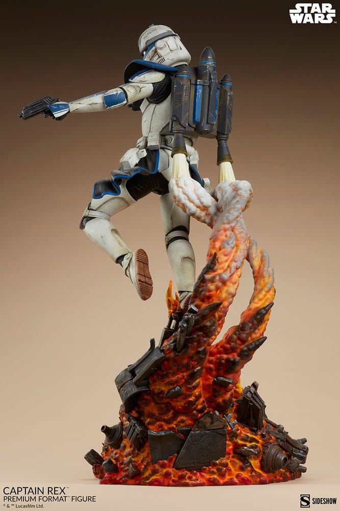 Star Wars Premium Format Figure Captain Rex 68cm - Scale Statue - Sideshow Collectibles - Hobby Figures UK